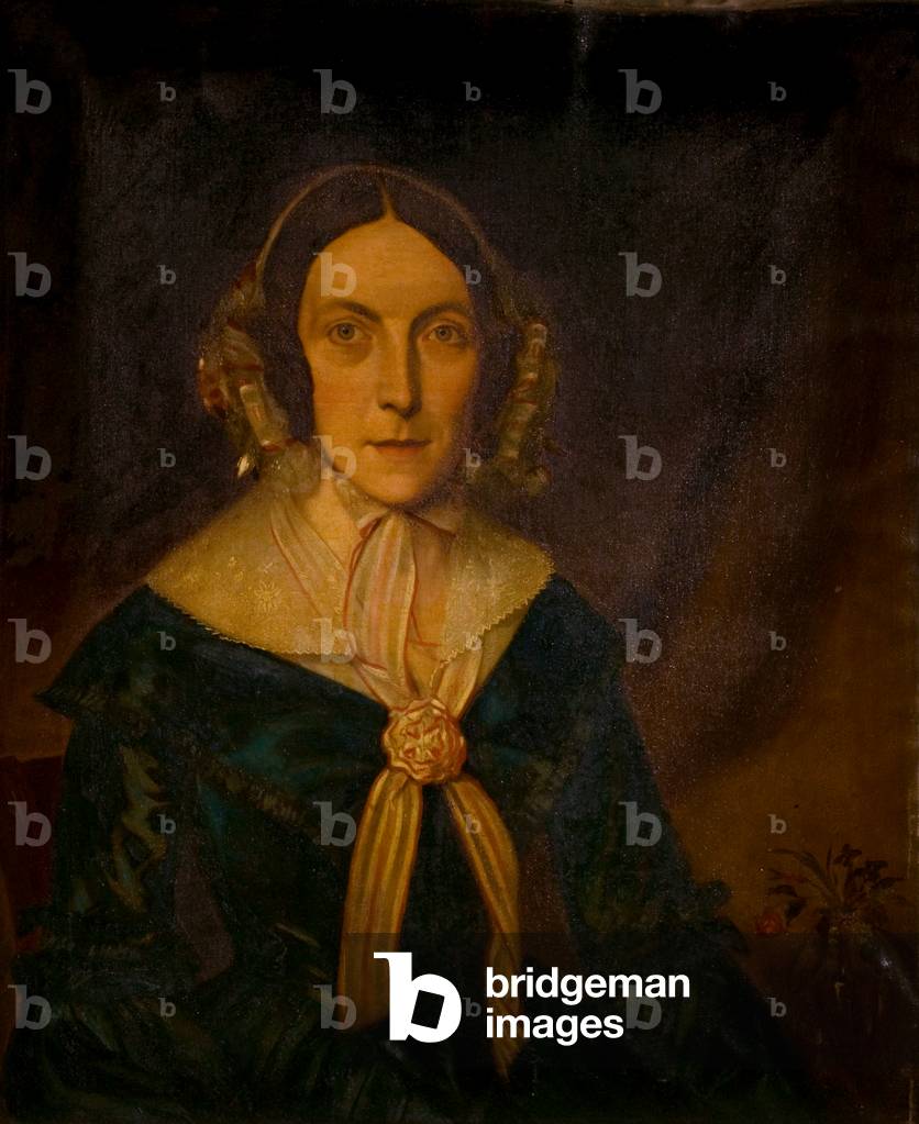 Immagine di Dipinto "Miss Harriman (olio su tela)" di British School