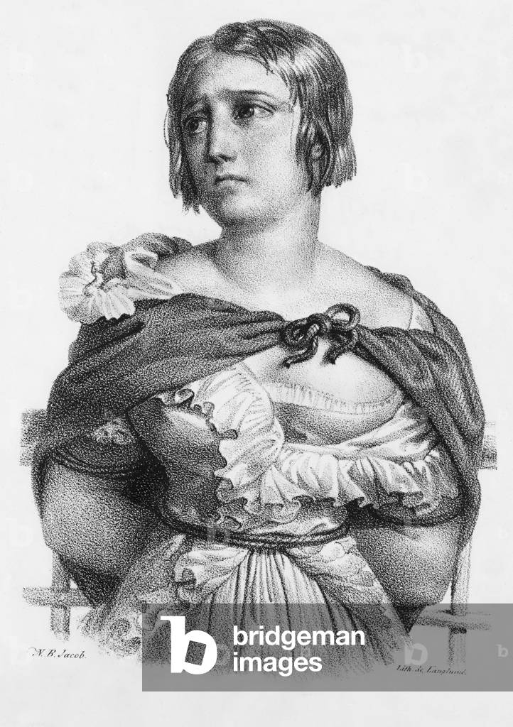 Image of Mrs de Sartines born Emilie de Sainte Amaranthe, guillotined in