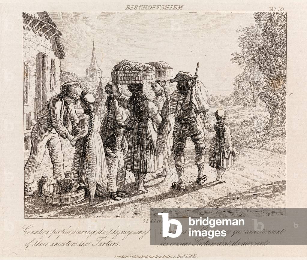 Bischoffshiem, c.1821 (Radierung)
