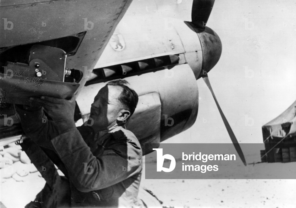 Bild von Fotografie "WW2 - Afrikafeldzug - Kriegsberichterstattung (Foto)" 1942