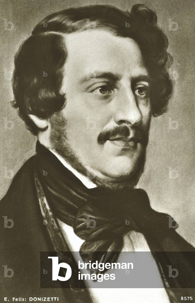 "Gaetano Donizetti", b/w