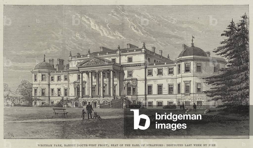 "Wrotham Park" 1883 von Frank Watkins
