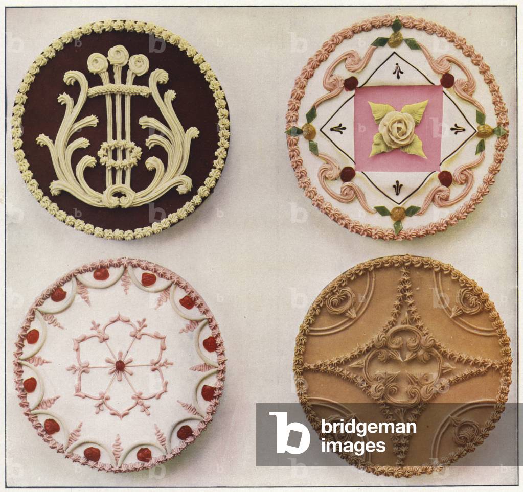Immagine di Fotografia "Decorazioni crema di burro (foto)" di European Photographer