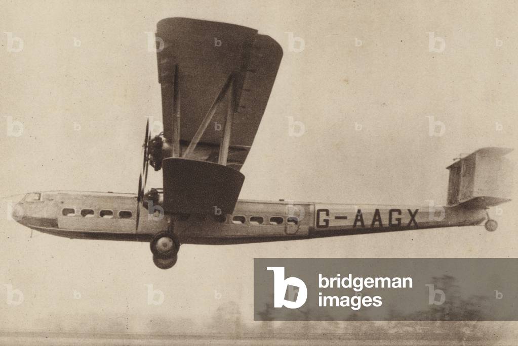 Immagine di Fotografia "The Handley Page 42 «Hannibal» (foto b/n)" 1901 di English Photographer