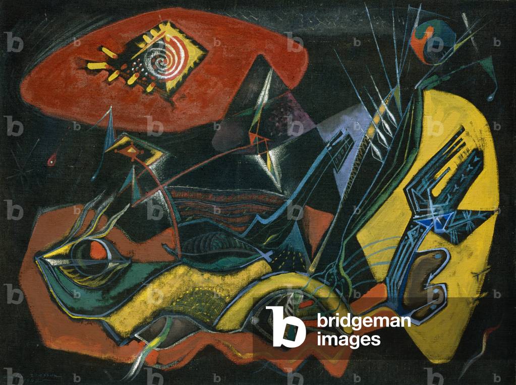 il seminato terra 1942 (olio su tela)