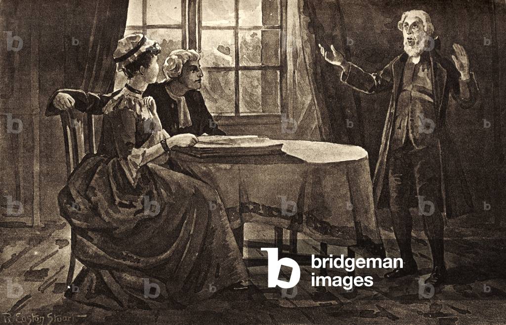 "James Hogg «The Suicide»" 1824, b/w