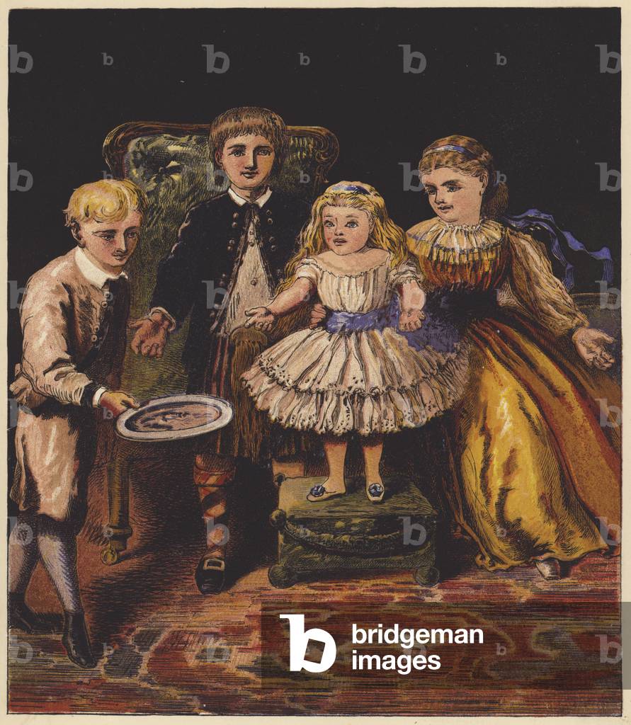 Famiglia vittoriana (colore lito)