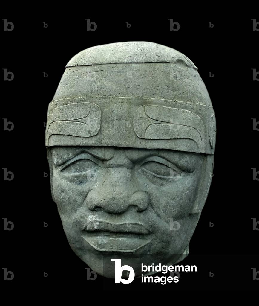 Olmec kolossale Kopf Nr. 8 Formteil