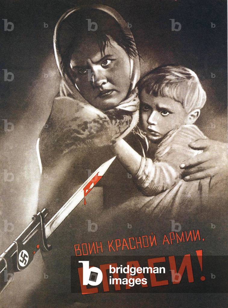 Image of Poster depicting Russian Propaganda Poster Poster 1940 by Viktor Koretsky