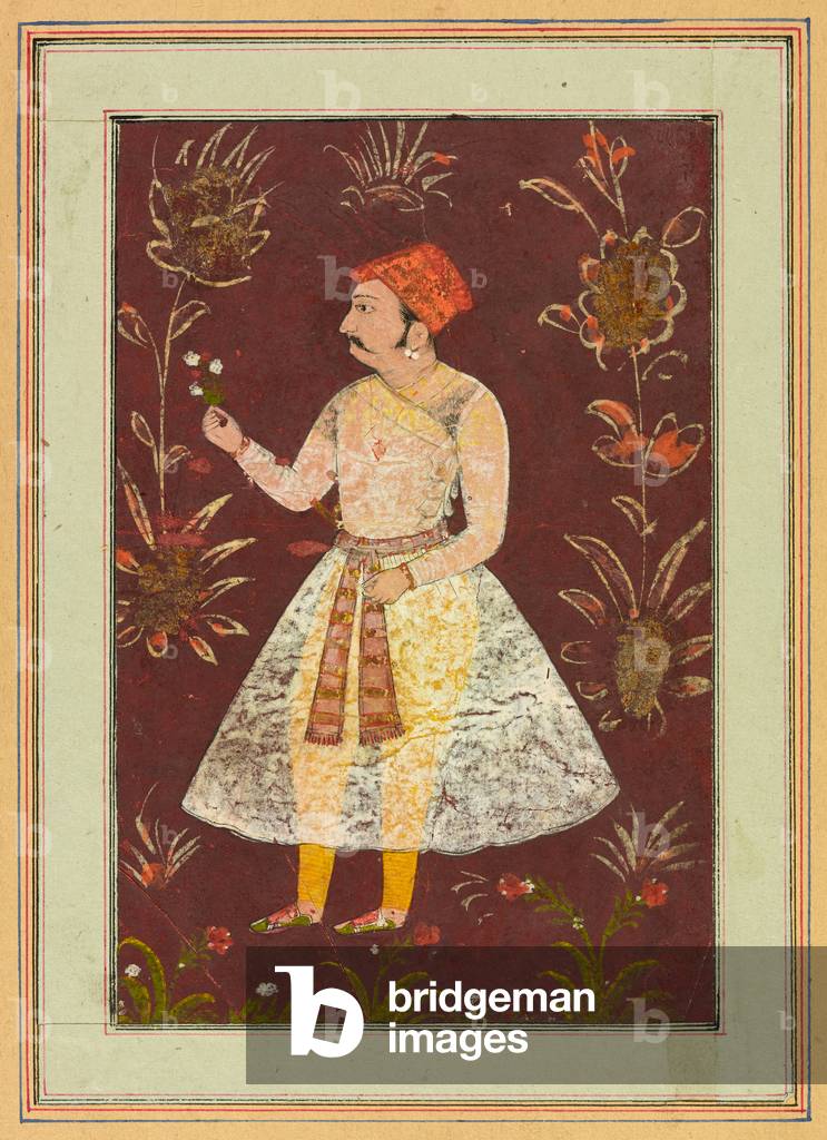 "Un nobile Rajput" 1630 di Indian School