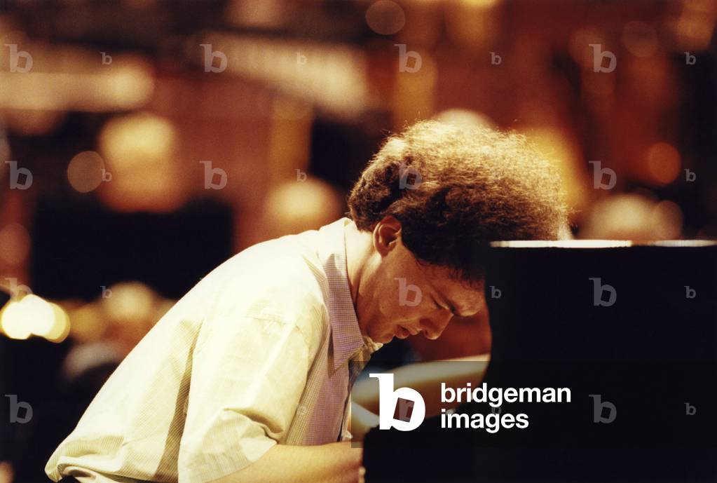 Bild von Fotografie "Evgeny Kissin spielt Klavier" von Peter Mares