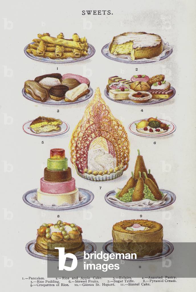 Sweets (chromolitho)