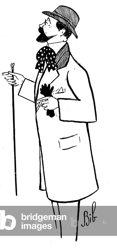 Immagine di Stampa "Fernand Noziere" 1911 di Bib, b/w