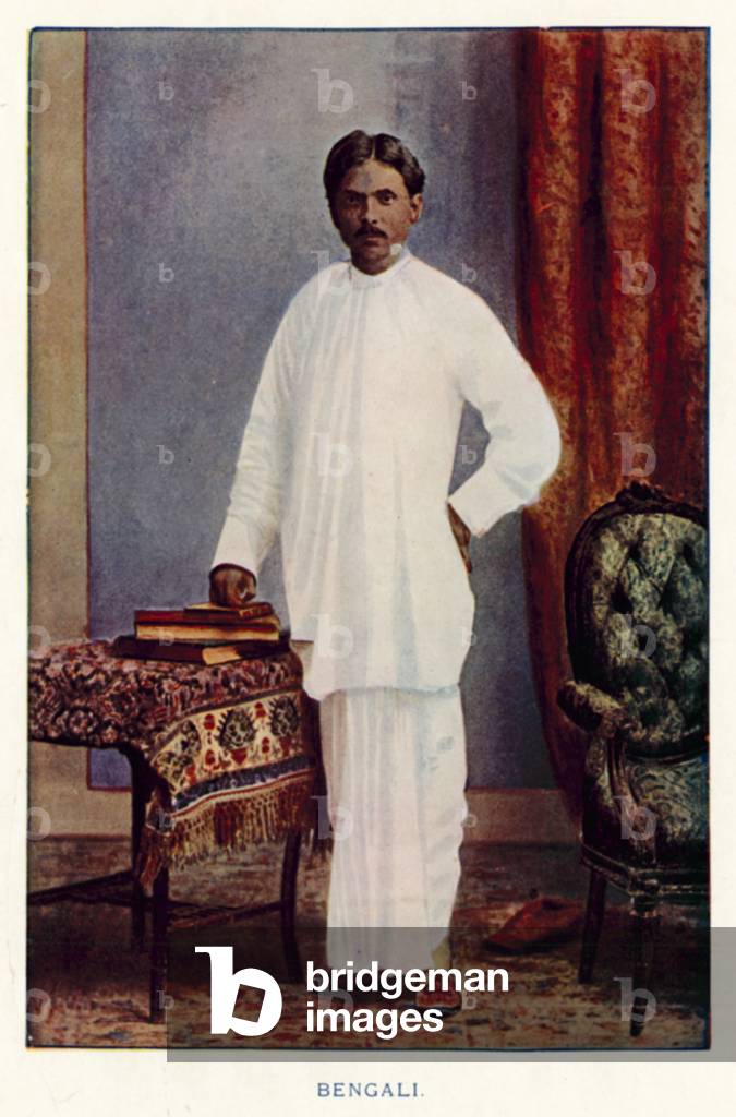 Bild von Druck "Indische Eingeborene: Bengalisch (Farbfoto)" von Indian photographer
