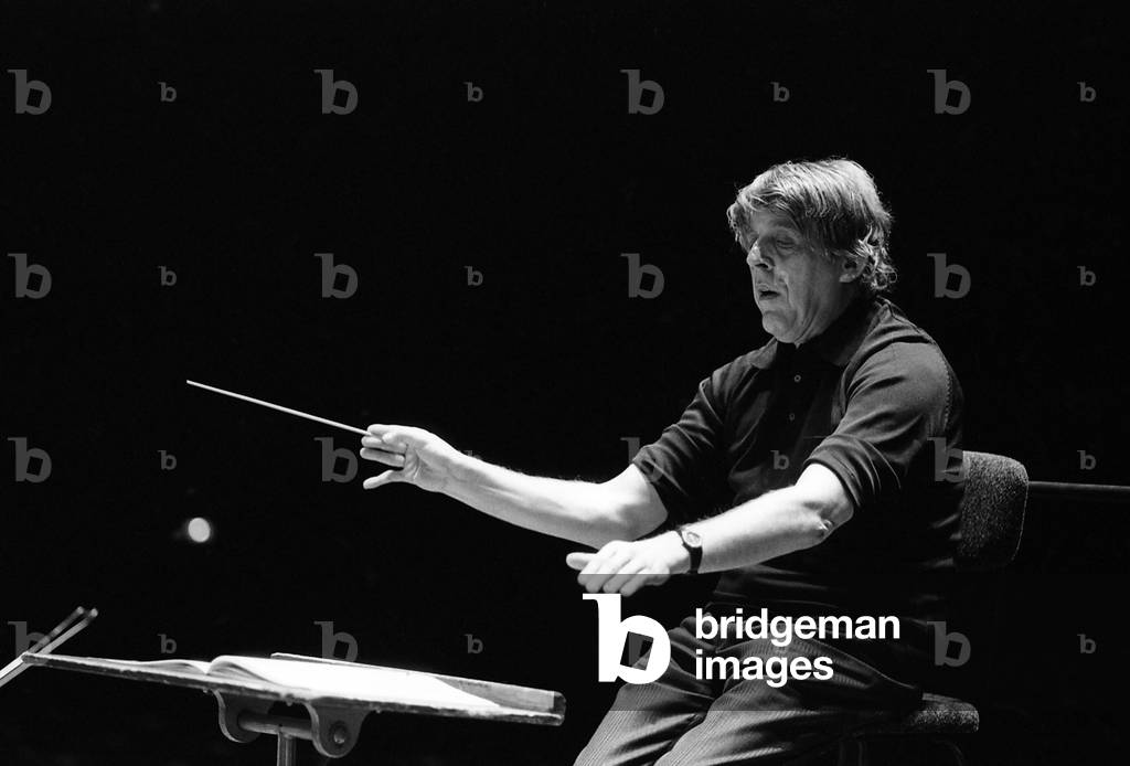 Bild von Fotografie "Armin Jordan" 1986 von Thierry Martinot