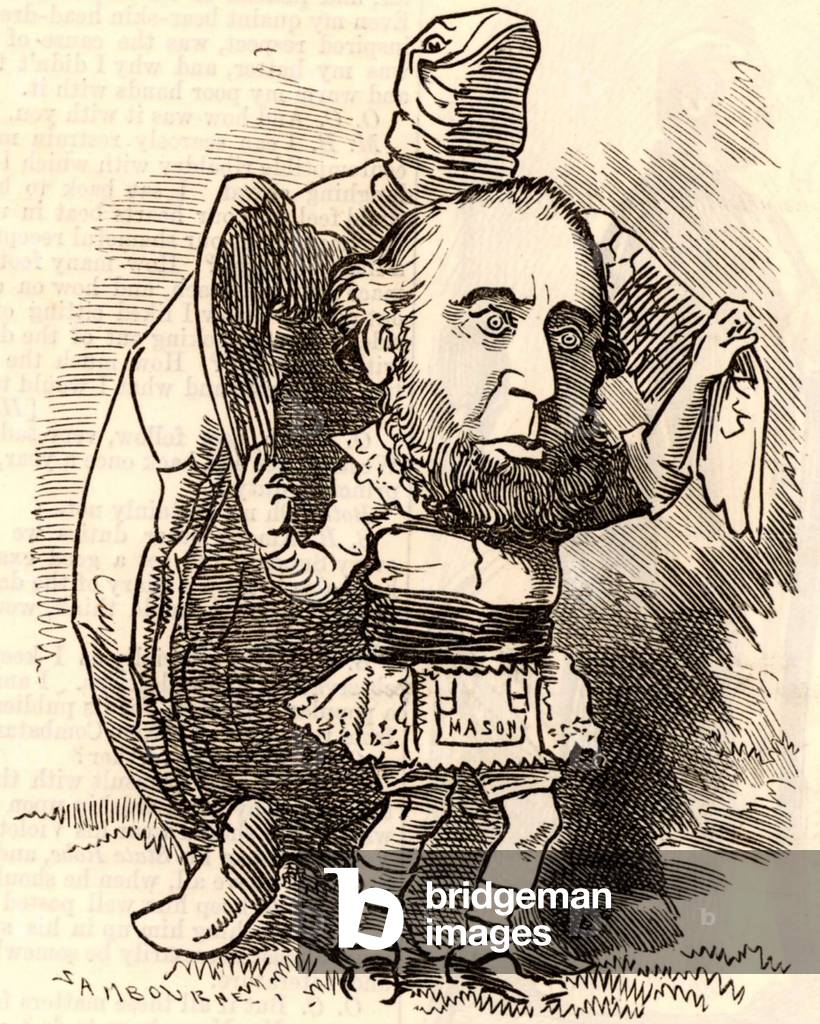 "John Ellis che balla con la tartaruga" di Edward Linley Sambourne