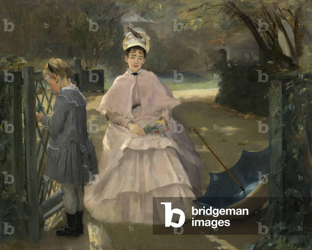 Nanny and Child, 1877-8 (oil on canvas)