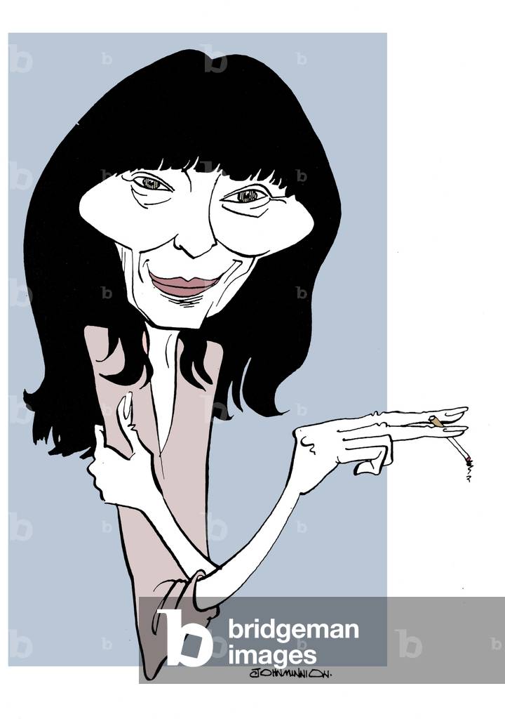 Beryl Bainbridge - Karikatur