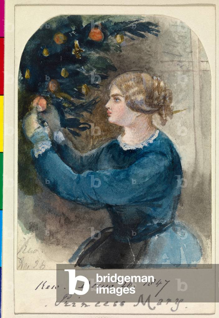Principessa Maria di Cambridge, 1847 (acquerello)