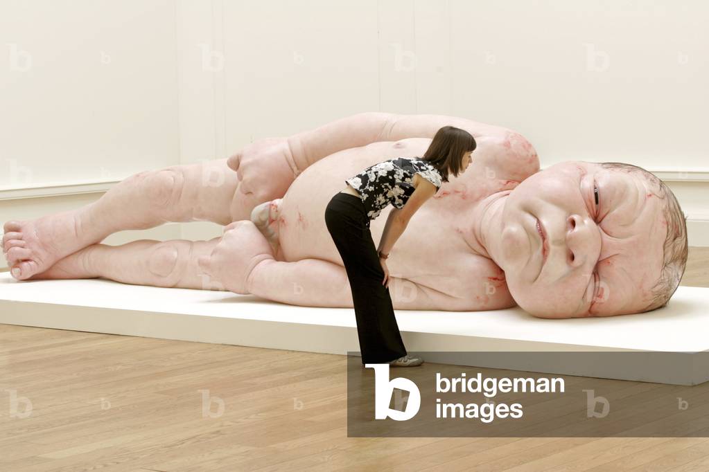 Immagine di Fotografia "Ron Mueck..." di Ron Mueck, b/w