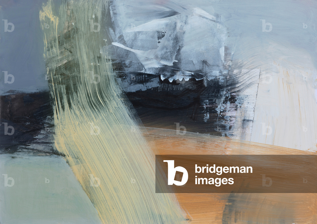 Aus dem Land, 2023 (Mischtechnik auf Papier)