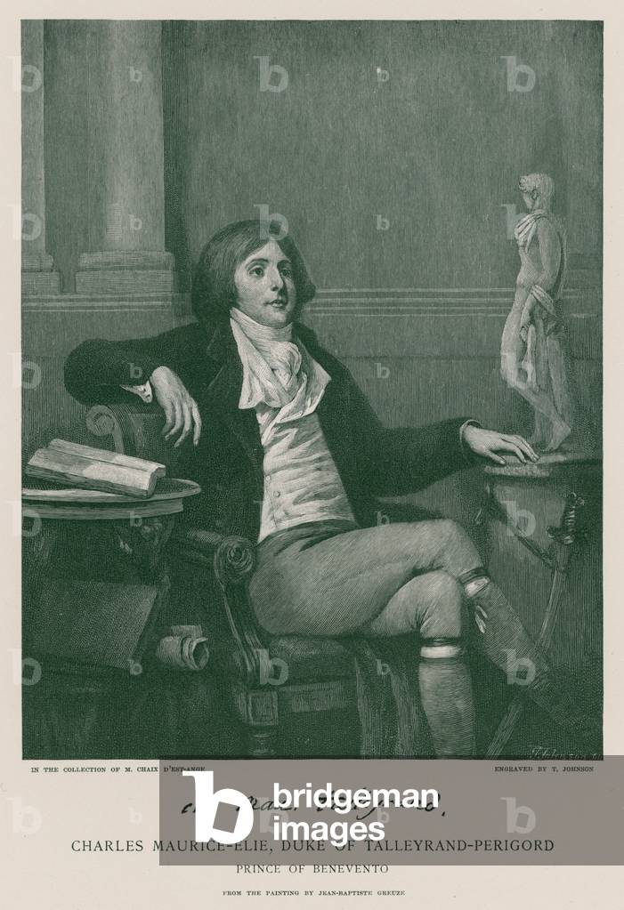 "Charles Maurice-Elie (incisione)" di Jean Baptiste Greuze