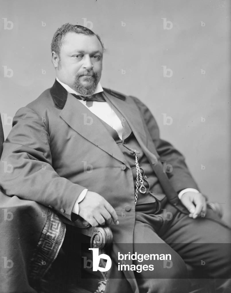 Hon. Blanche Kelso Bruce of Mississippi 1865 (Foto)