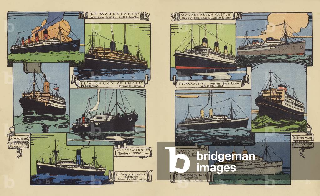Doublures de grande taille (couleur lithographique)