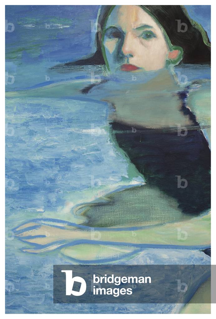 "Nuotare" 2019 di Jonathan Wateridge