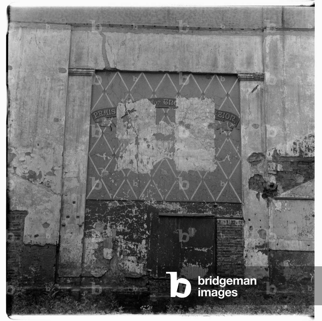 London Walls - Londra, metà anni '50 (foto b/n)