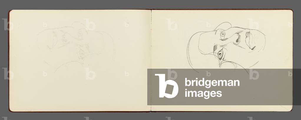 Seite aus einem Skizzenbuch