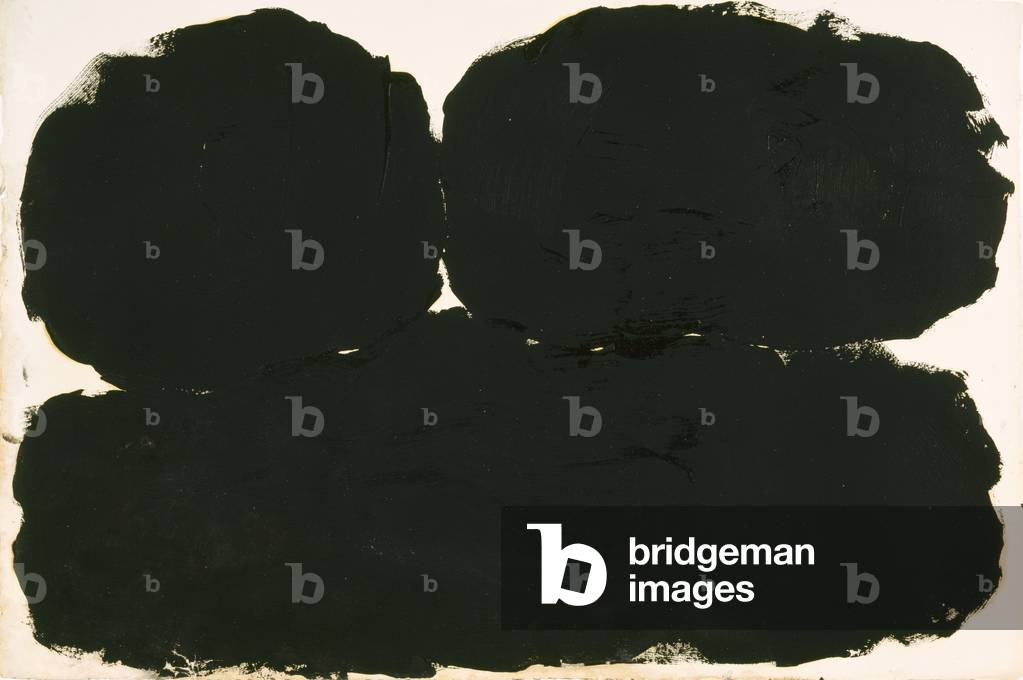 ohne titel 28, c. 1960 (öl auf papier)