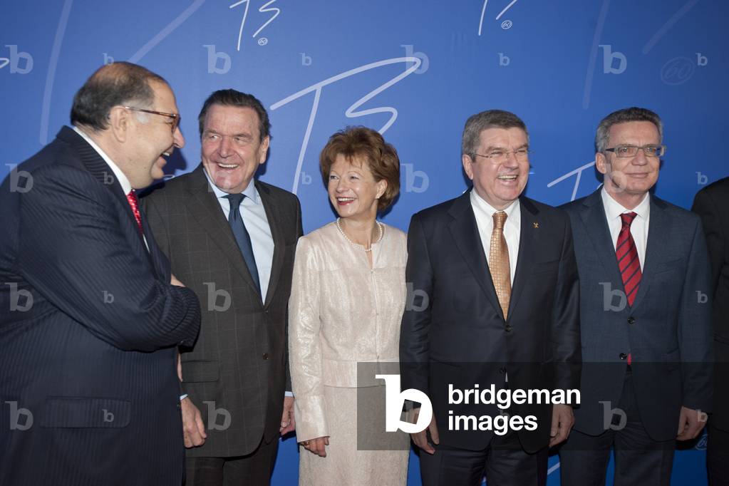 Image of Birthday reception of Dr. Thomas Bach, with Alisher USMANOV