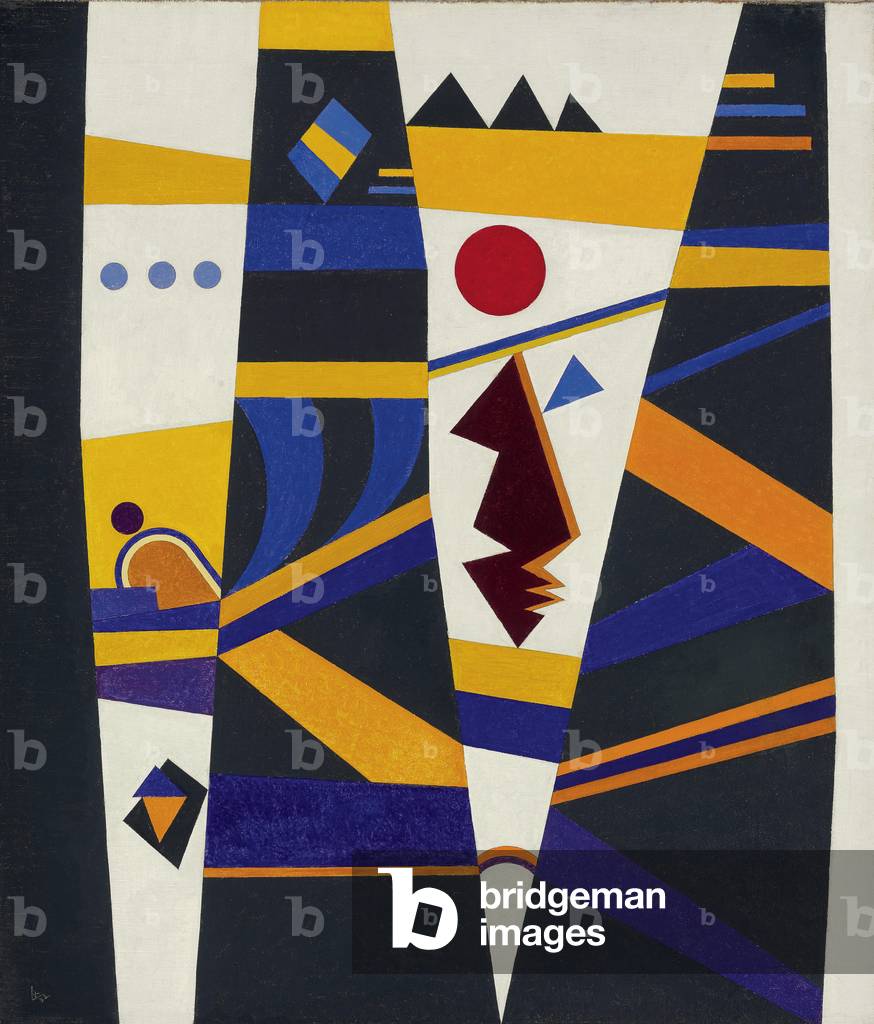 Laison; Bindung, 1932 (oil on canvas)