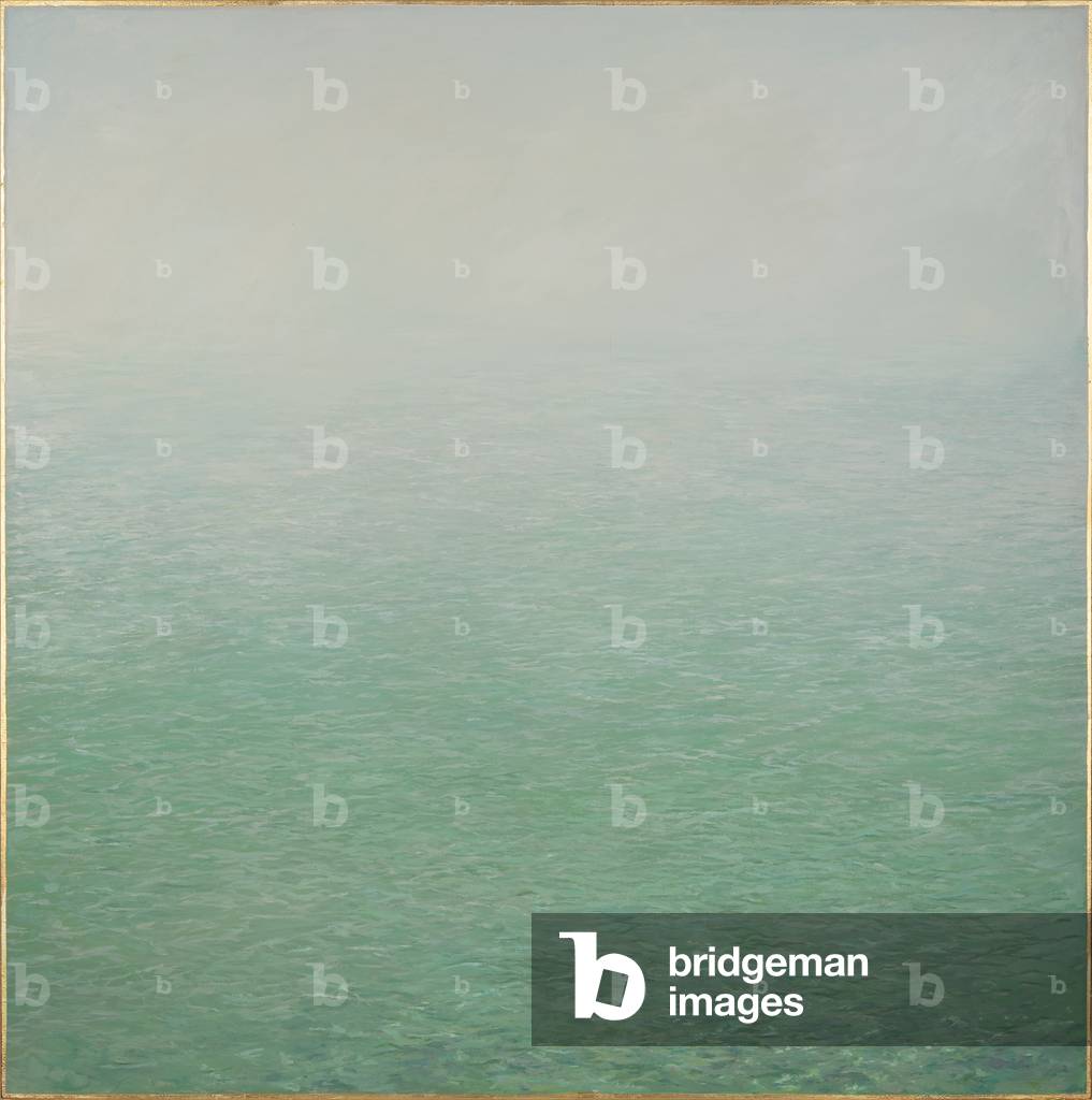 Bild von Gemälde "Die Stille des bewegten Wassers" 2021 von Angus Hampel