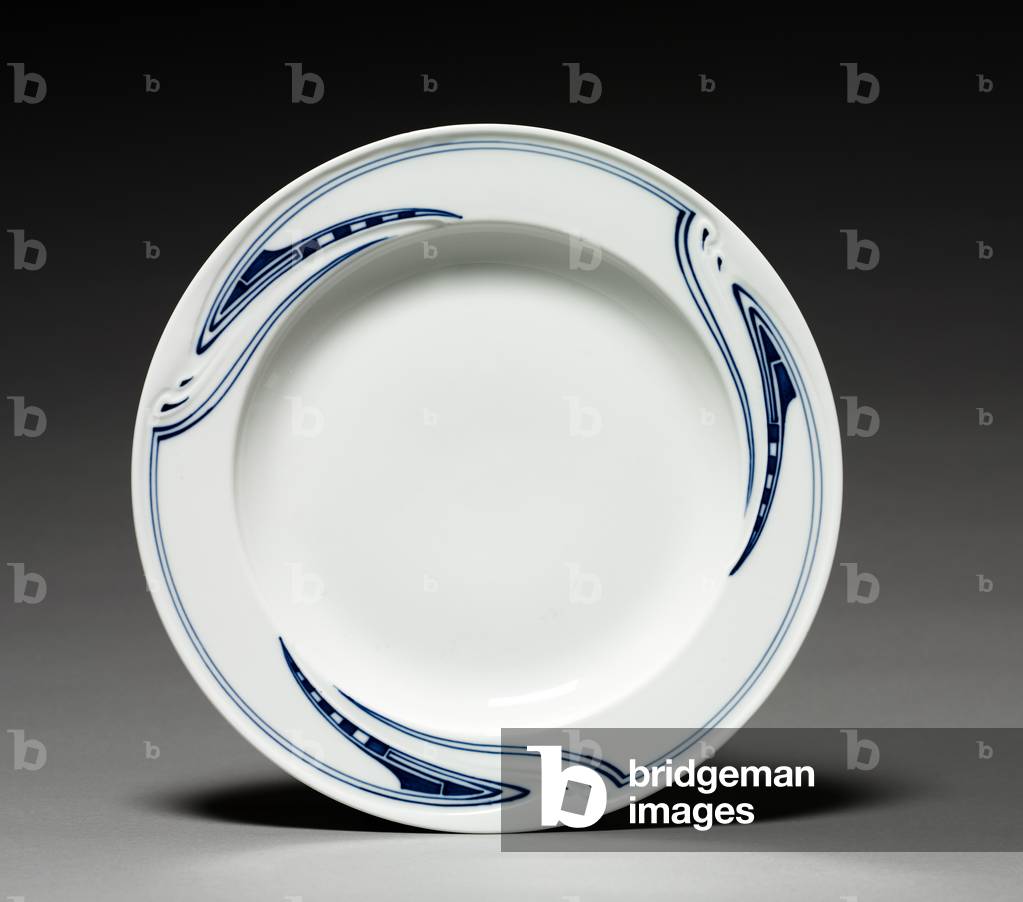 Teller, Firma Meissen Porzellanfabrik, Deutschland, um 1903 (Porzellan)