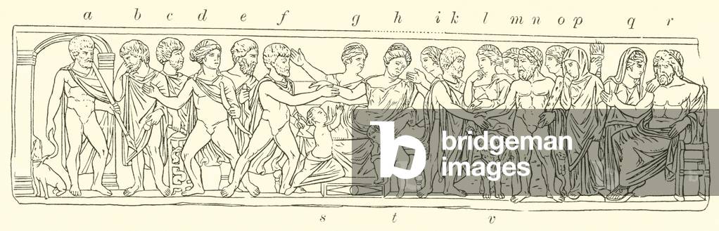 La morte di Alcestis (incisione)