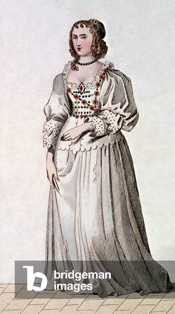 Königin Henrietta Maria Maria (1609-1669) Tochter des französischen Königs Henri IV. und Marie von Medicis, Eh