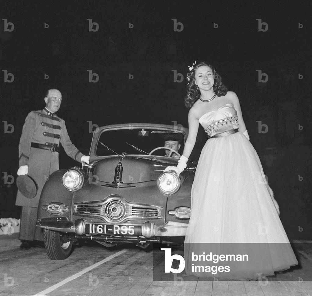 Bild von Fotografie "„Concours d'Elegance“" 1950, b/w