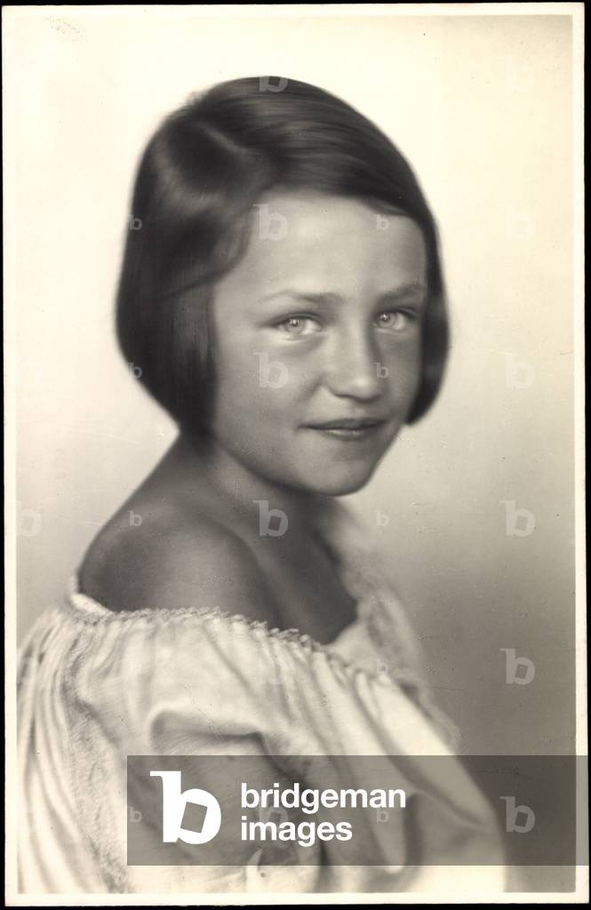 Foto Ak Prinzessin Dorothea von Bayern, Portrait  (b/w photo)