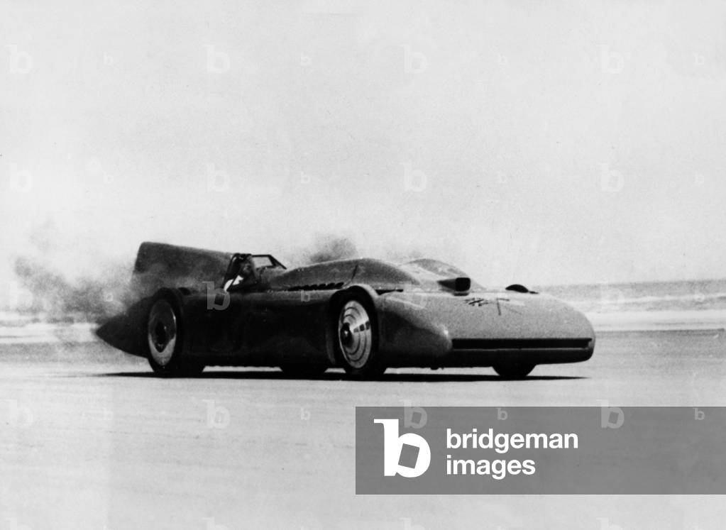 Sir Malcolm Campbell sur „Blue Bird“