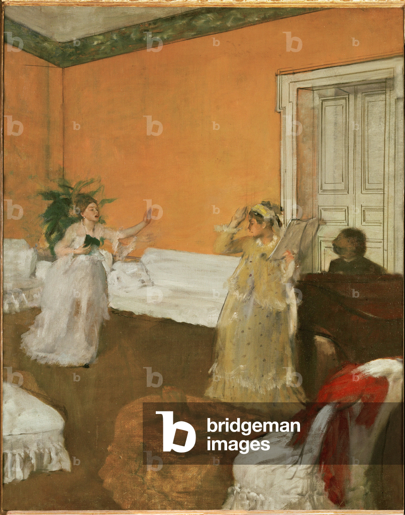 Immagine di Dipinto "La prova della canzone (olio su tela)" di Edgar Degas