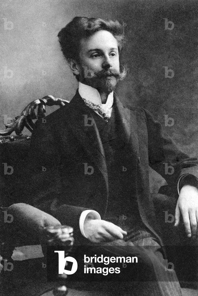 Bild von Fotografie "Alexander Skrjabin / Skriabin" von Russian Photographer, b/w