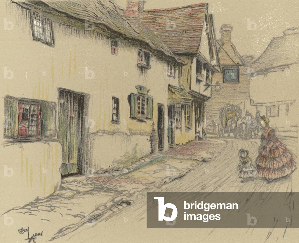 il George Inn, Dorchester (colore lito)