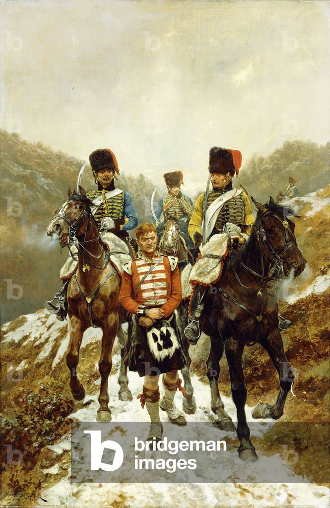 Image of Painting depicting Conquered but not Subdued, 1899 by Richard Caton II Woodville