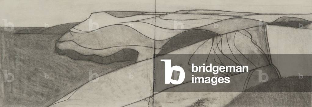 Pentargon dessin 7 2009 15x41cms crayon sur papier par Vanessa Gardiner