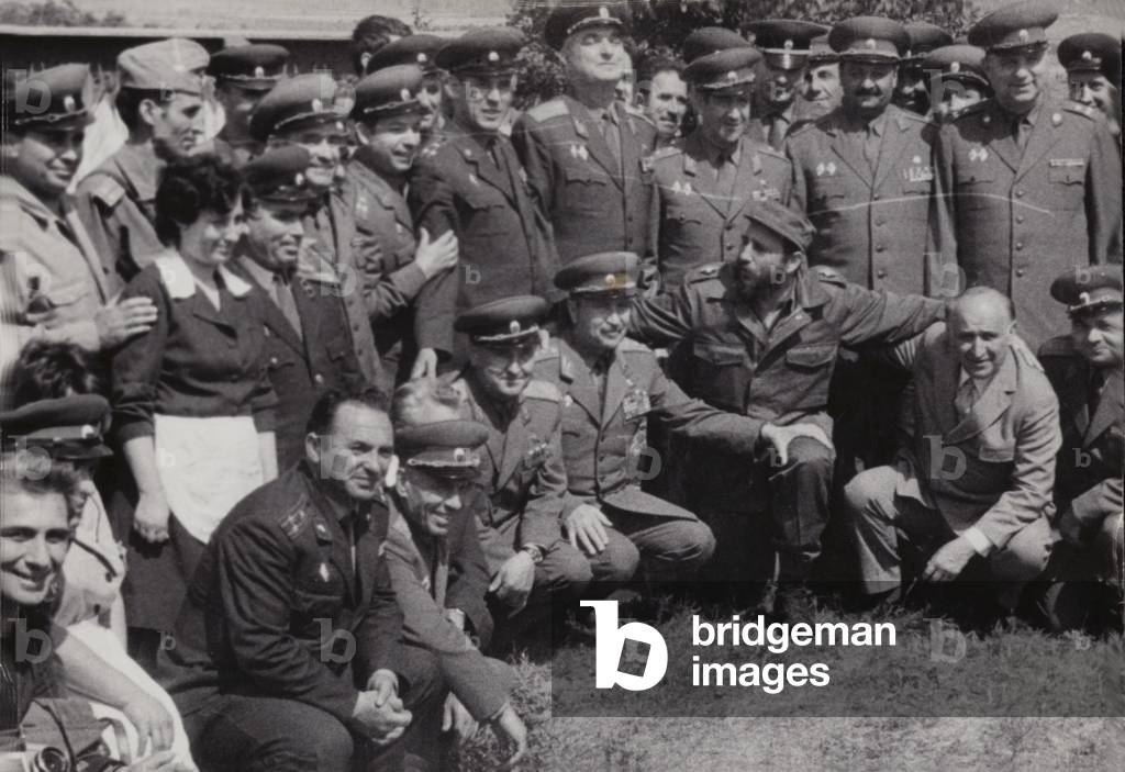 Image of Photography depicting Fidel Castro (b/w photo) by Cuban Photographer