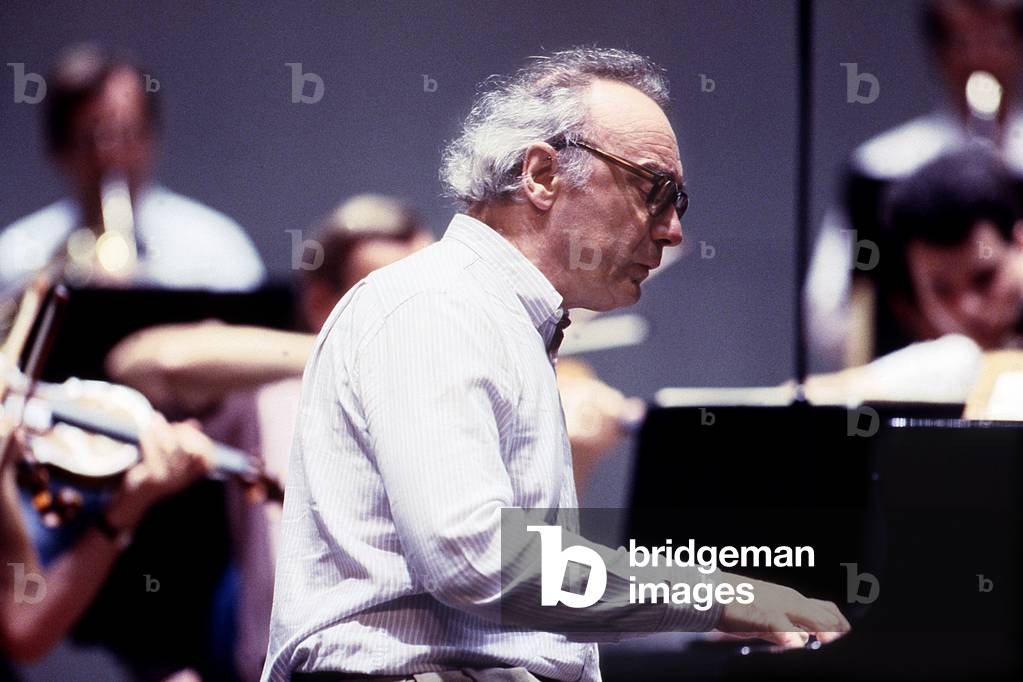 Immagine di Fotografia "Alfred Brendel - Paris 07 1993 - Pianista austriaco n_ Wiesenberg in Moravia il 05 01 