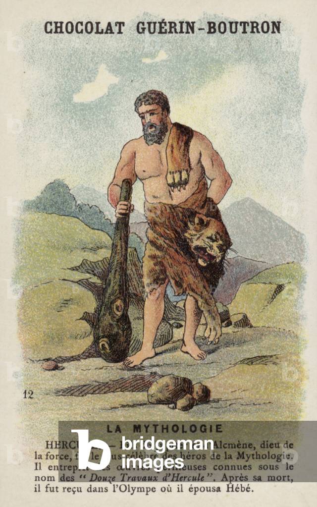Hercule (chromolitho) 1801 par French School