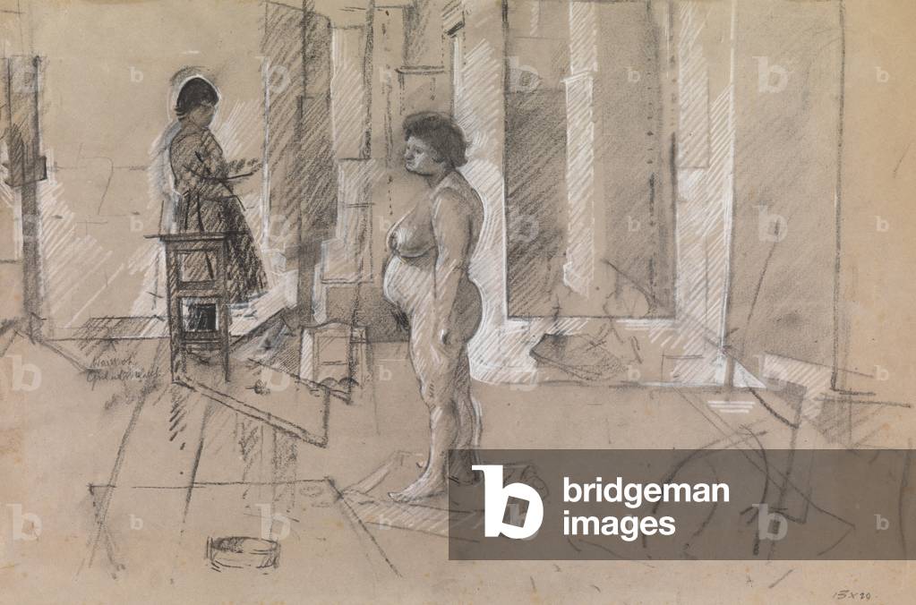 Lebenszeichnung (Kreide)